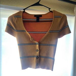 Forever 21 Yellow Top